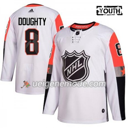 Kinder Eishockey Los Angeles Kings Trikot Drew Doughty 8 2018 NHL All-Star Pacific Division Adidas Weiß Authentic